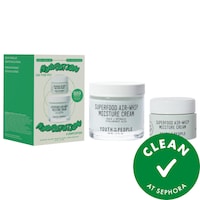 Youth To The People - Hydration on the Fly Superfood Air-Whip Face Moisturizer Full Size + Mini Set with Hyaluronic Acid