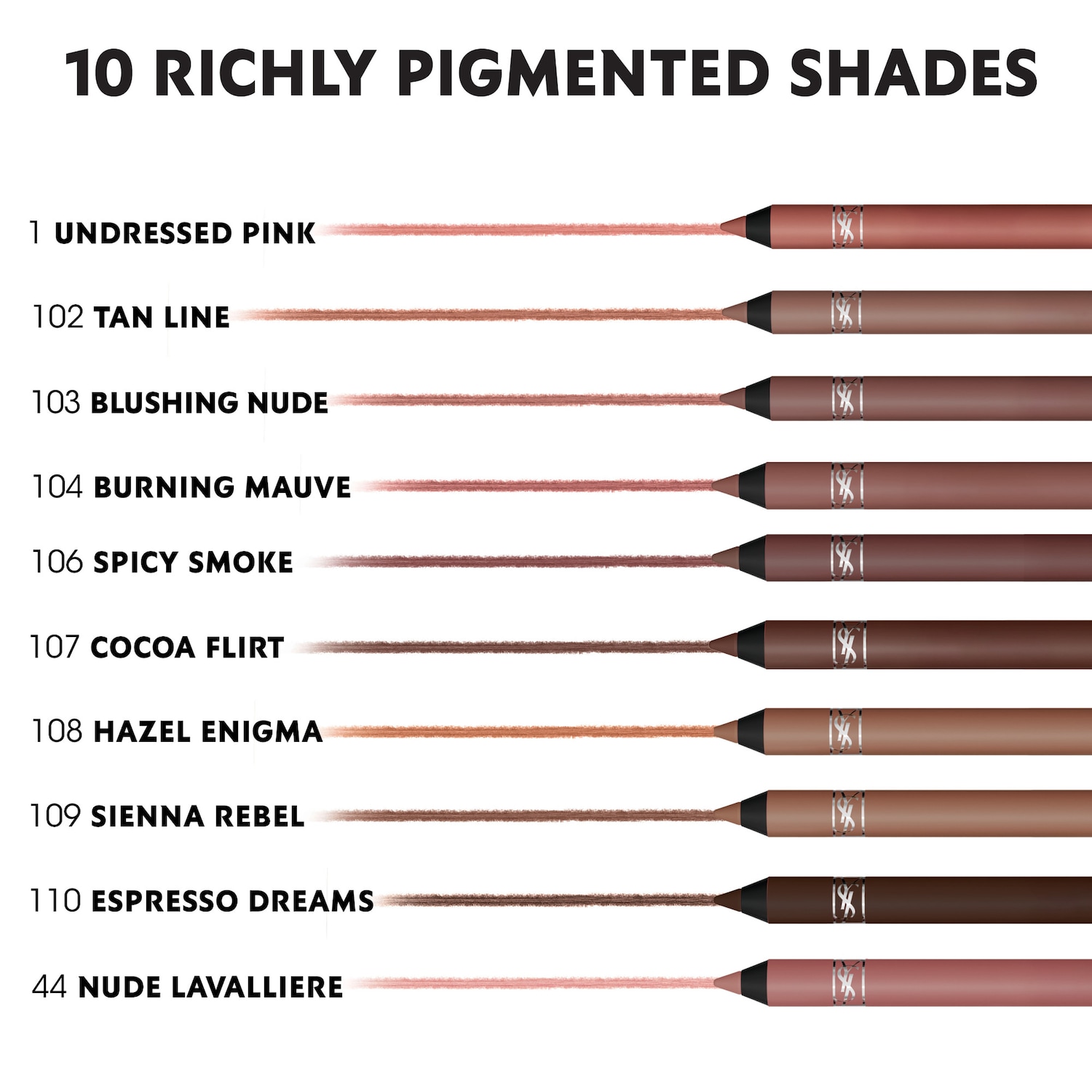 Kiss Shaper Long-Lasting Sculpting Lip Liner - Yves Saint Laurent