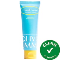 OLIVIAUMMA - Cloud Foam Brightening and Hydrating Face Cleanser with Rice Bran and Apricot Seed Powder