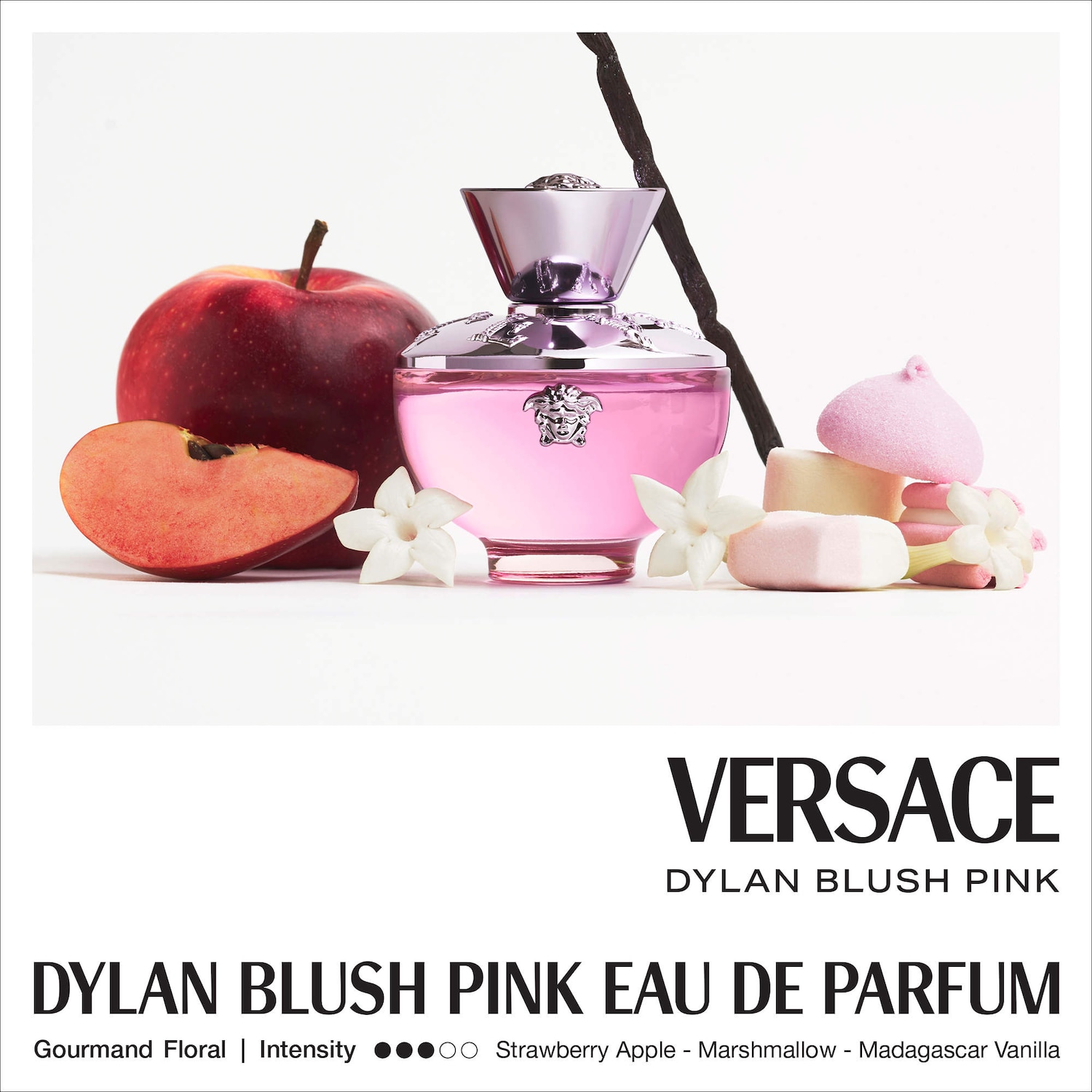 Dylan Pink Blush Eau de Parfum with Floral Gourmands - Versace