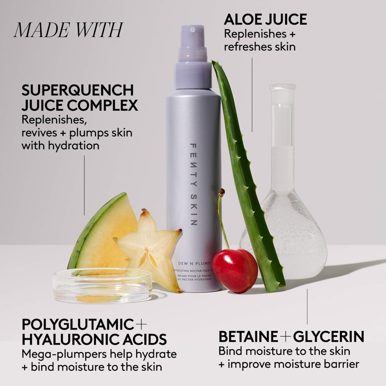 Fenty Beauty Dew N Plump Face Mist