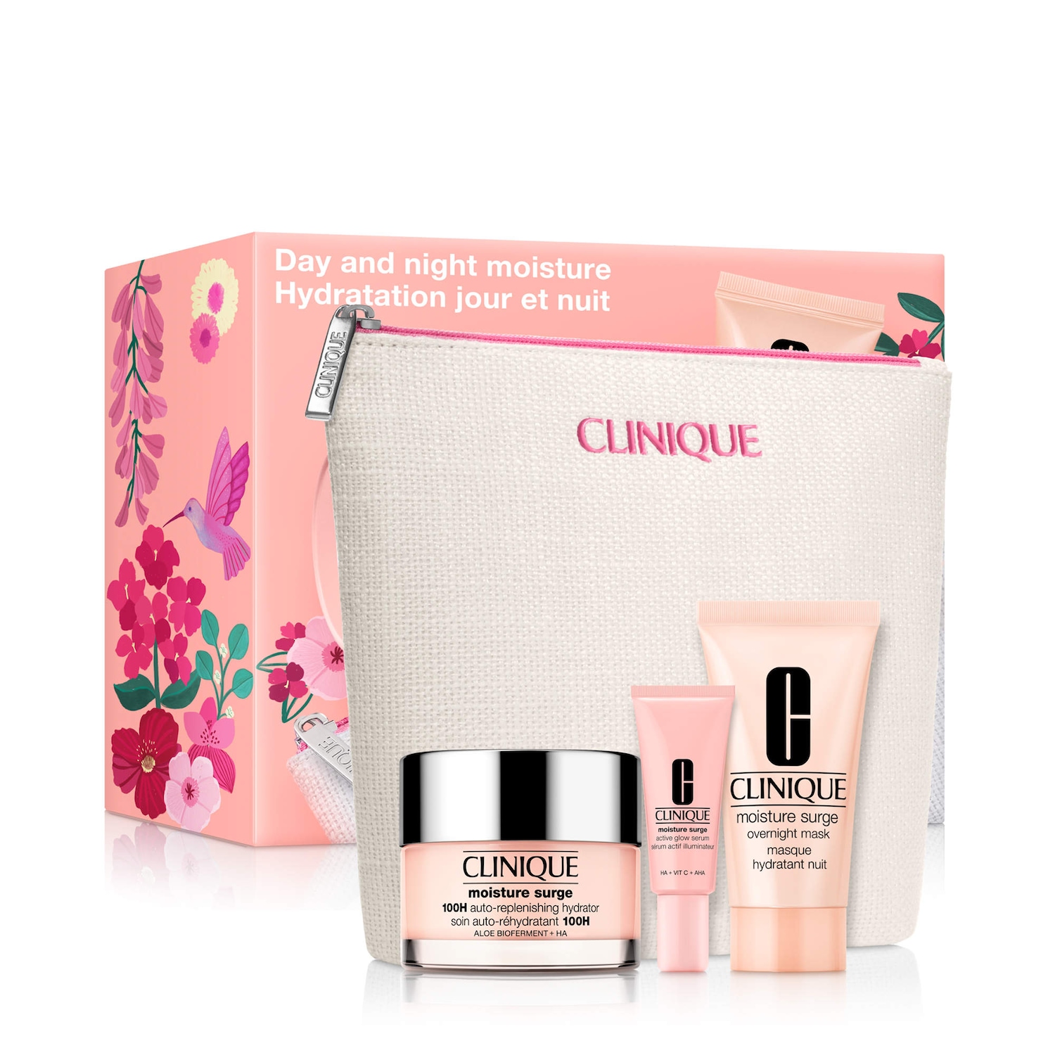 Day And Night: Moisture Surge Skincare Set - CLINIQUE | Sephora