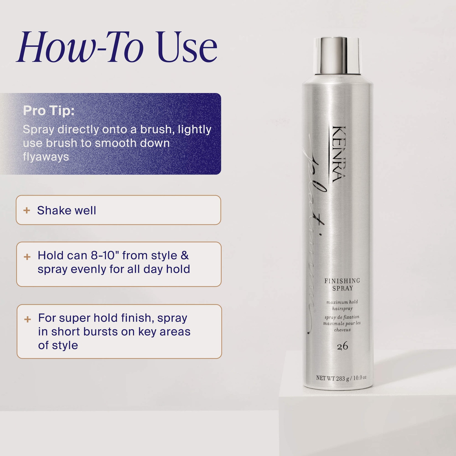Kenra Professional Finishing Spray - Thumbnail 5
