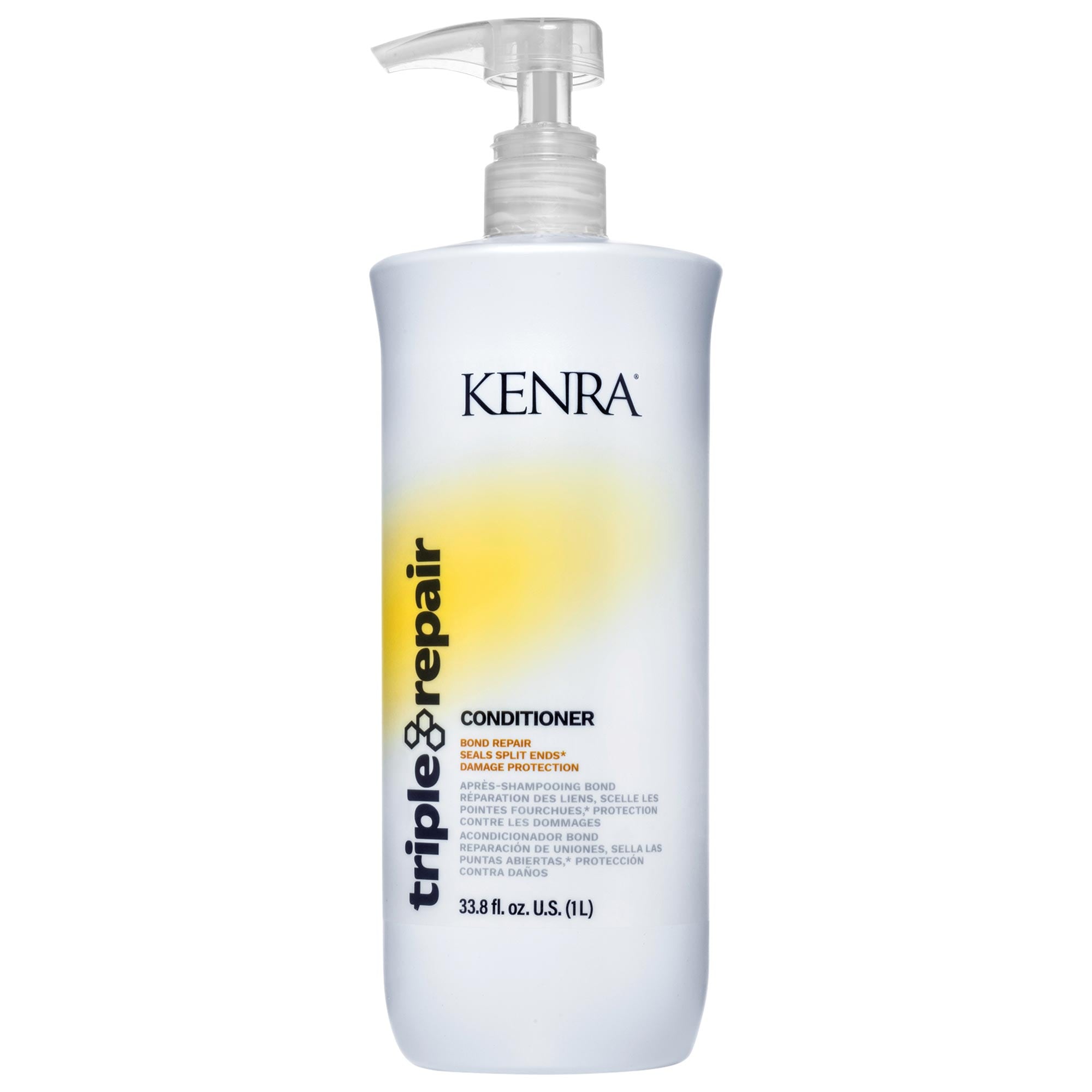 Kenra Professional Triple Repair Conditioner Bond Repair for Damaged Hair 33.8 oz/1000 ml