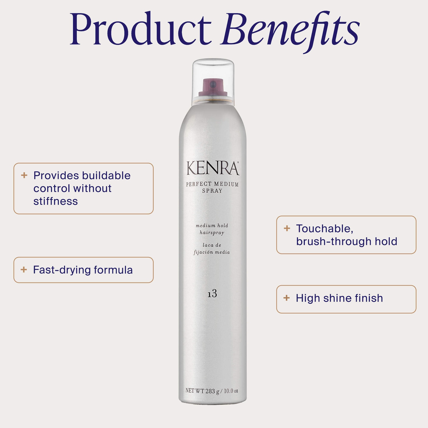 Kenra Professional Perfect Medium Hold Hairspray - Thumbnail 4