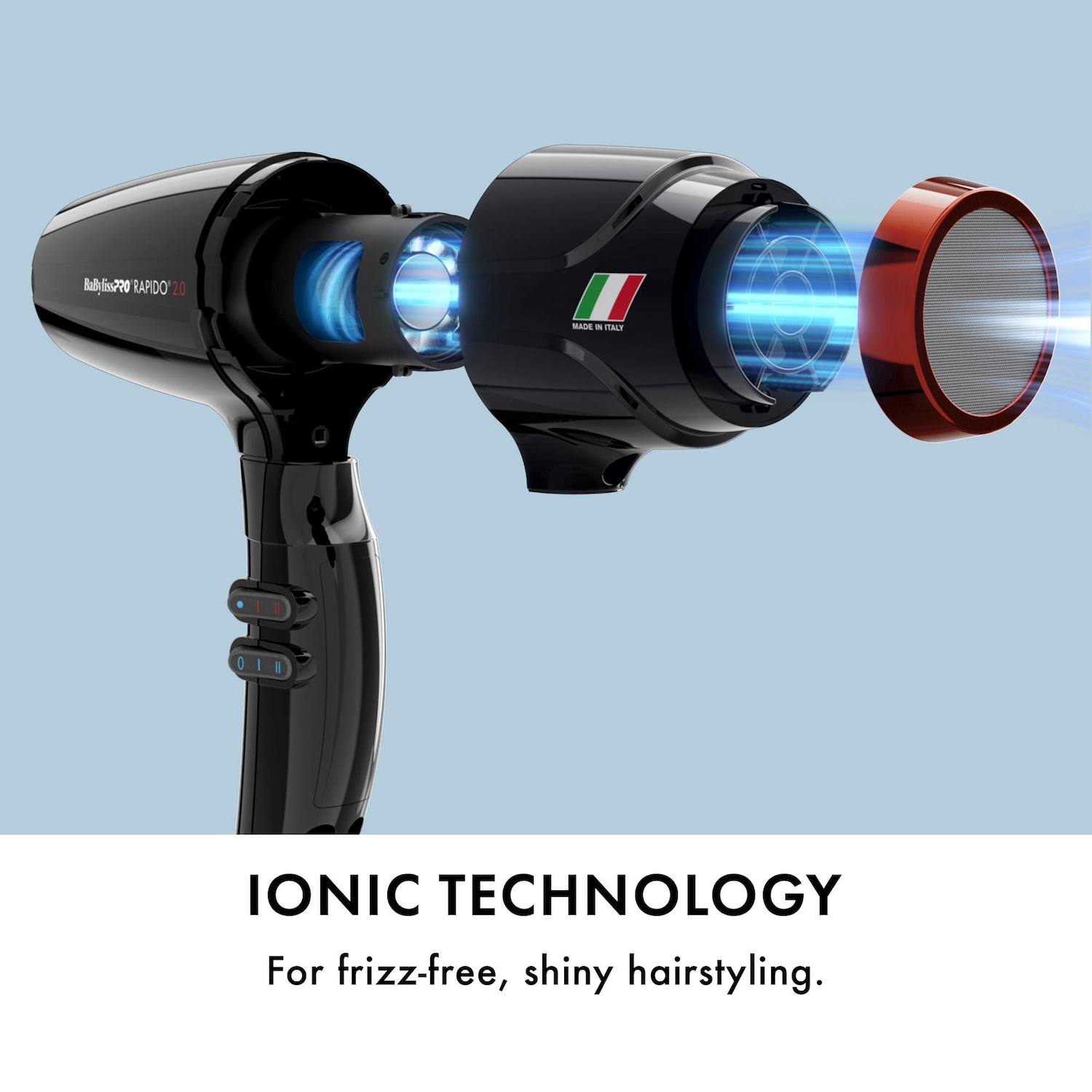 Nano Titanium High-Speed Rapido 2.0 Hair Dryer with Diffuser