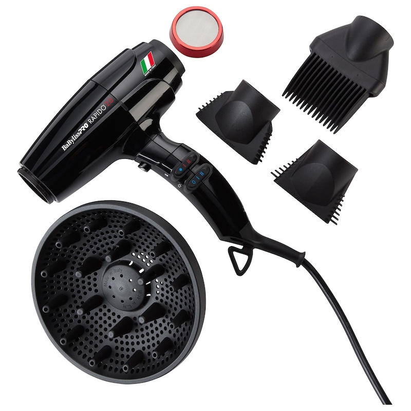 Nano Titanium High-Speed Rapido 2.0 Hair Dryer with Diffuser