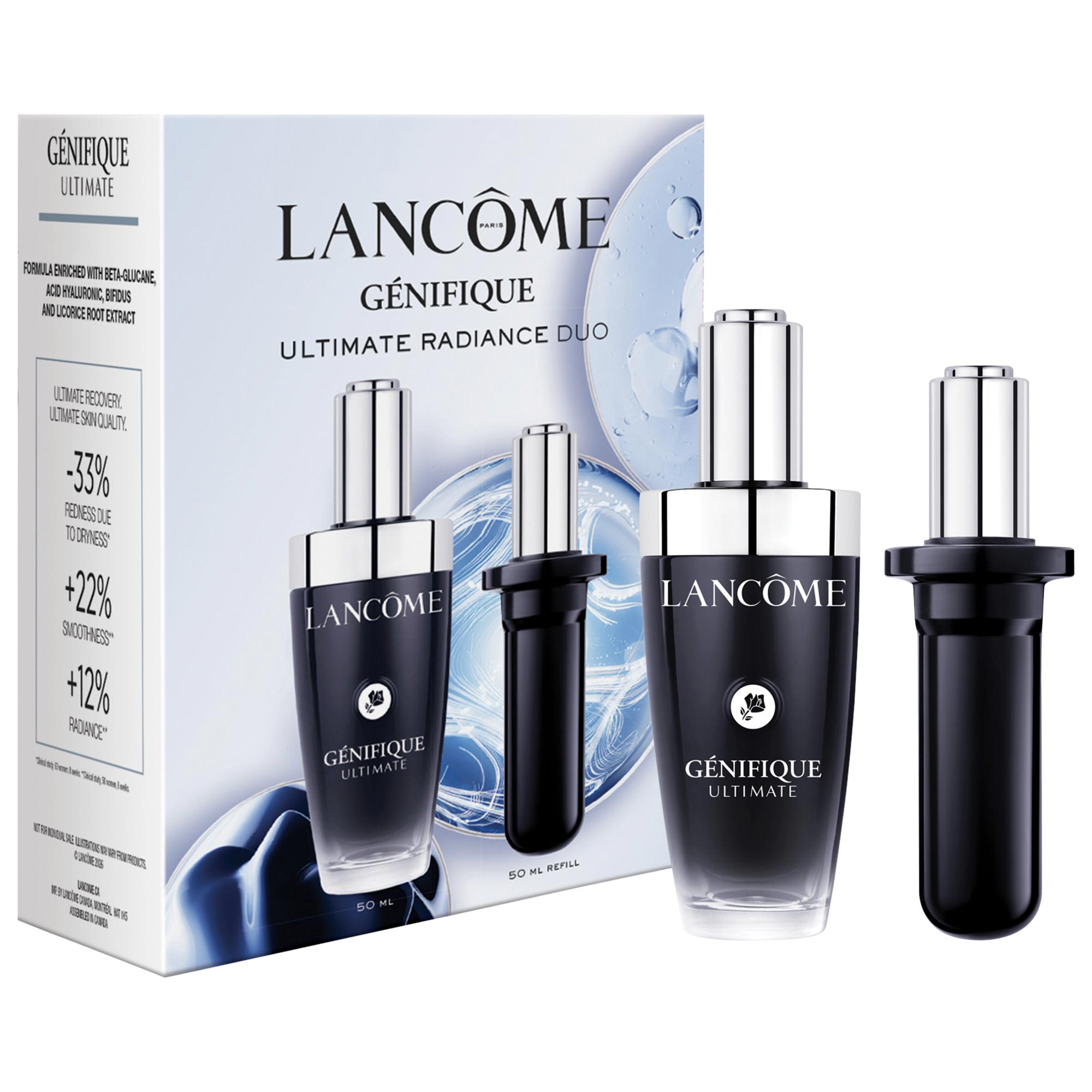 LANCOME GÉNIFIQUE ULTIMATE 2本セット Génifique Ultimate Serum & Refill Duo - Lancôme | Sephora