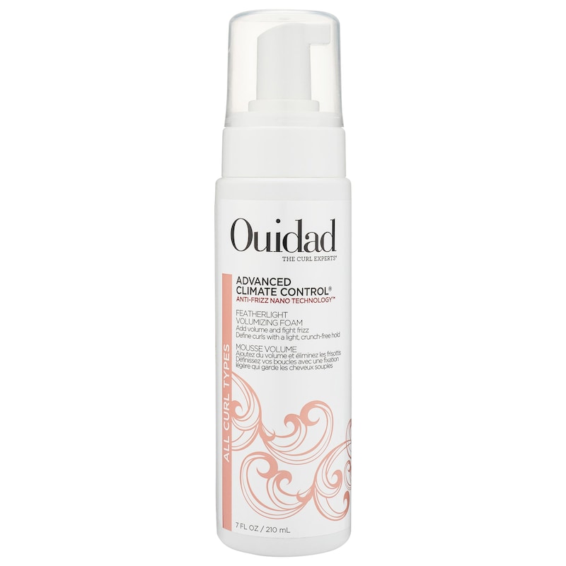Advanced Climate Control Anti-Frizz Featherlight Volumizing  Foam for Curly Hair