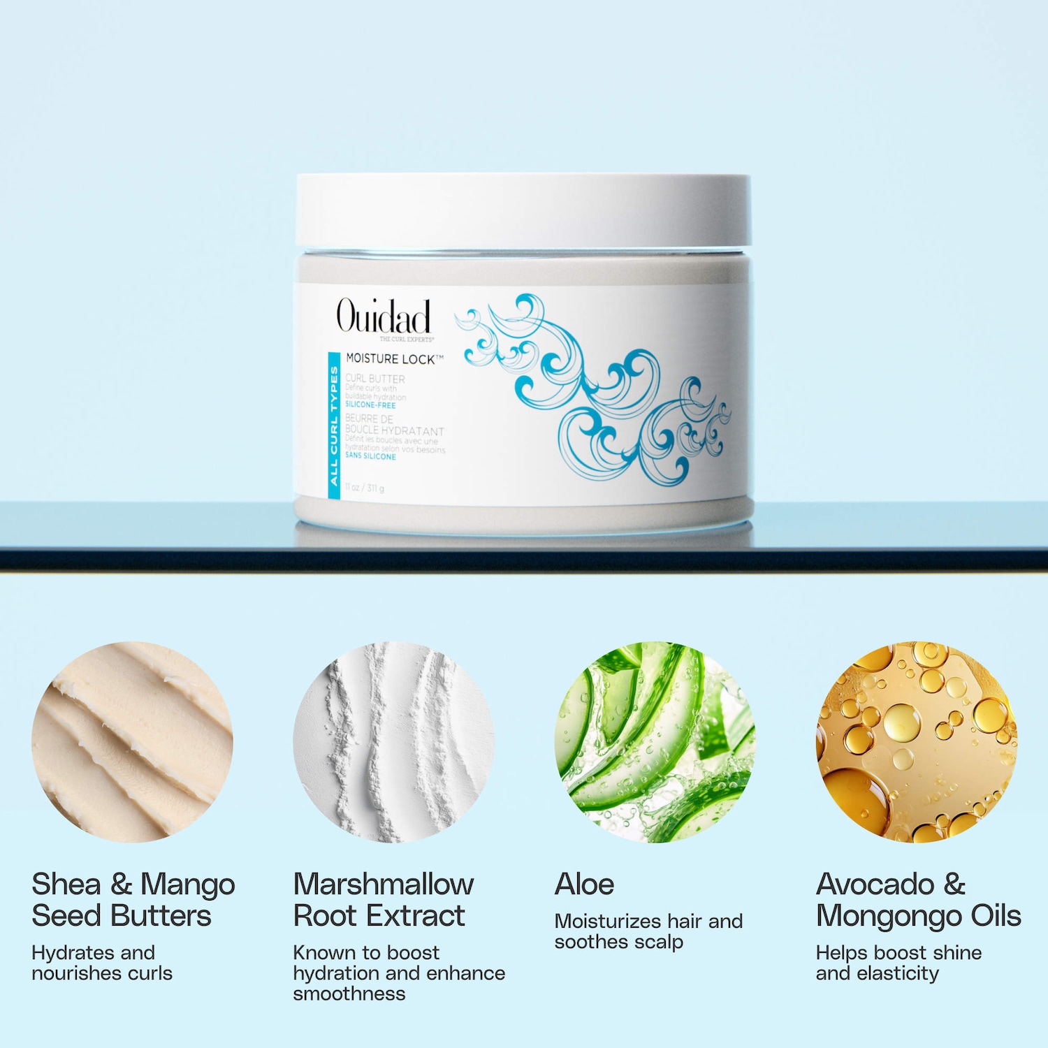 Ouidad Moisture Lock Curl Butter - Thumbnail 3