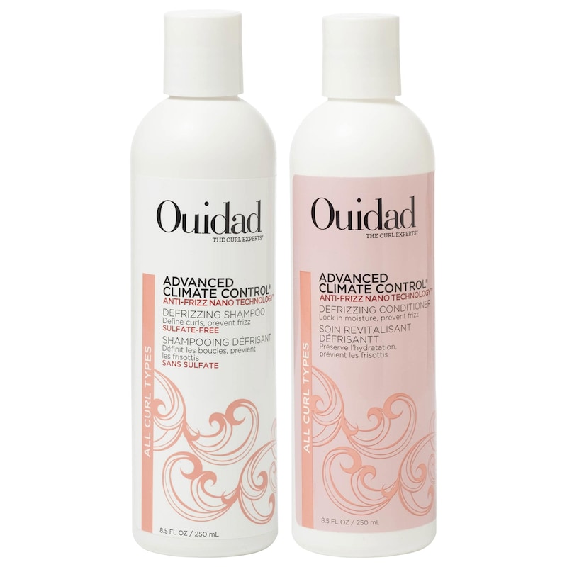 Advanced Climate Control Anti-Frizz Shampoo & Conditioner Gift Set for Curly Hair