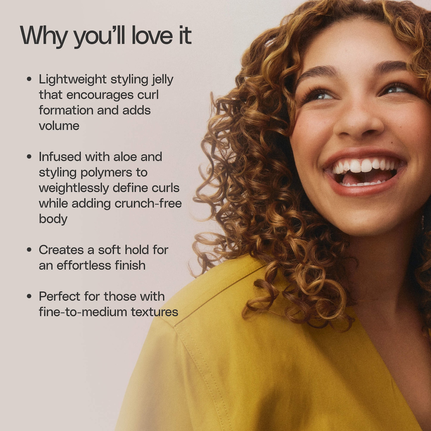 Curl Shaper Volumizing Hair Jelly for Wavy Curls - Ouidad | Sephora