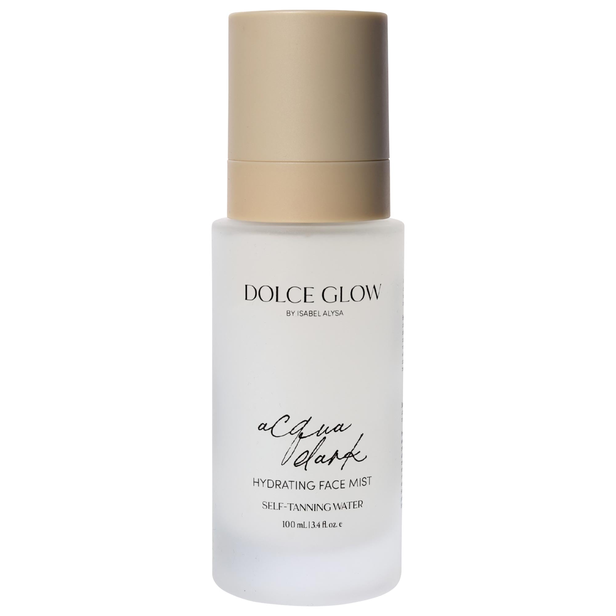 Dolce Glow Acqua Dark Hydrating Self-tanning Face Mist 3.4 Oz/100 ml