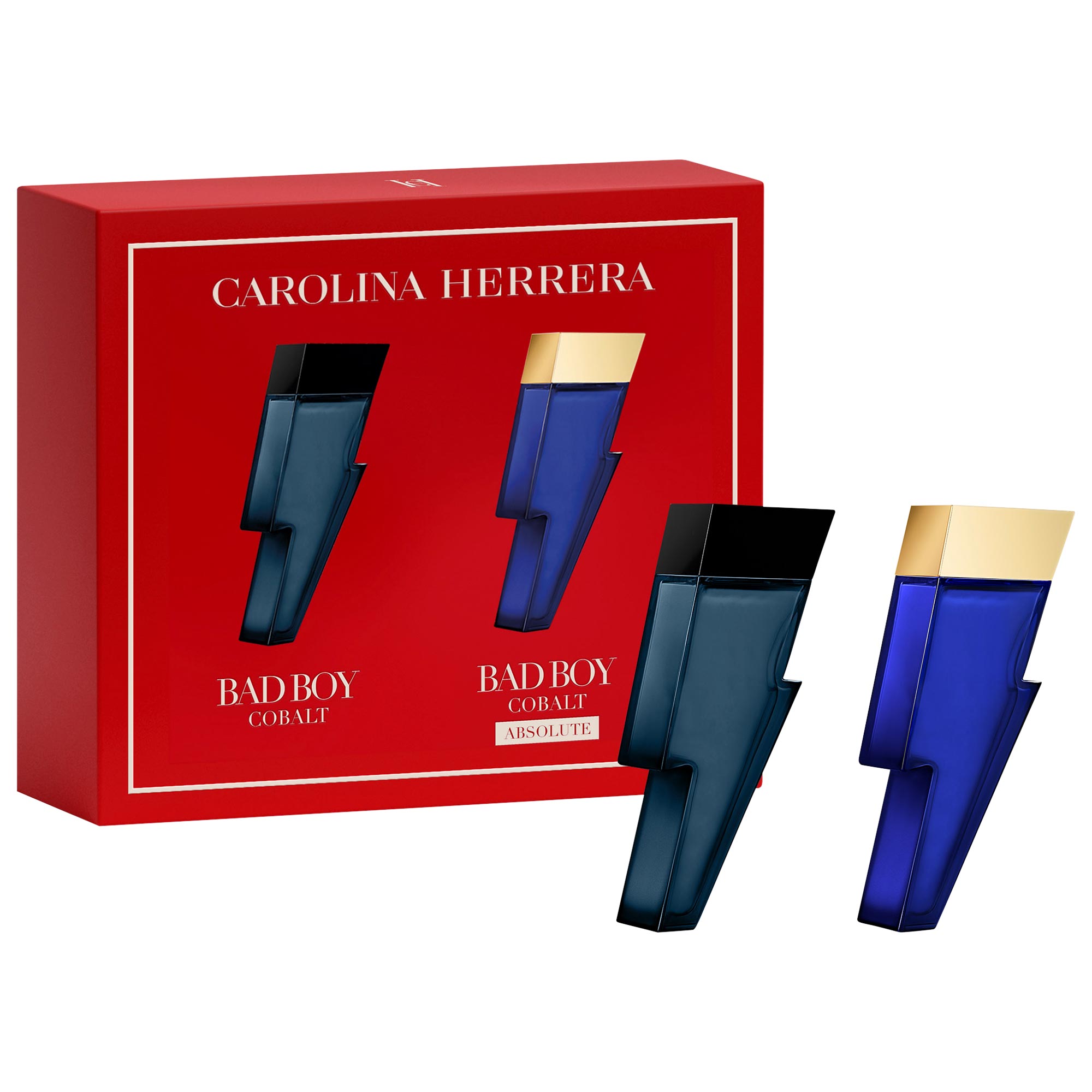 Cobalt Special CD Rouge & Noir 2枚組 Mini Bad Boy Cobalt Cologne Duo Set - Carolina Herrera | Sephora