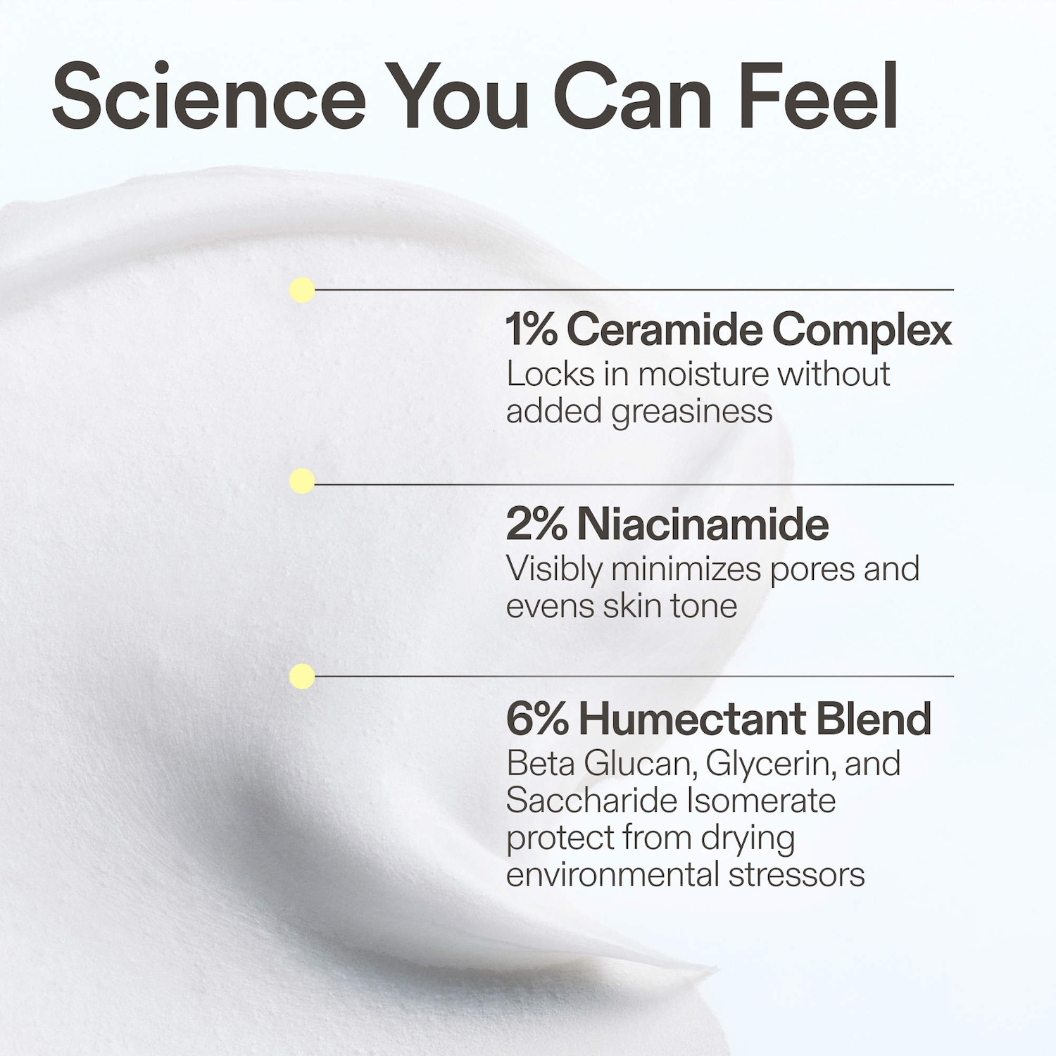 Ceramide Prime Whipped Cream with Niacinamide for Smoothing