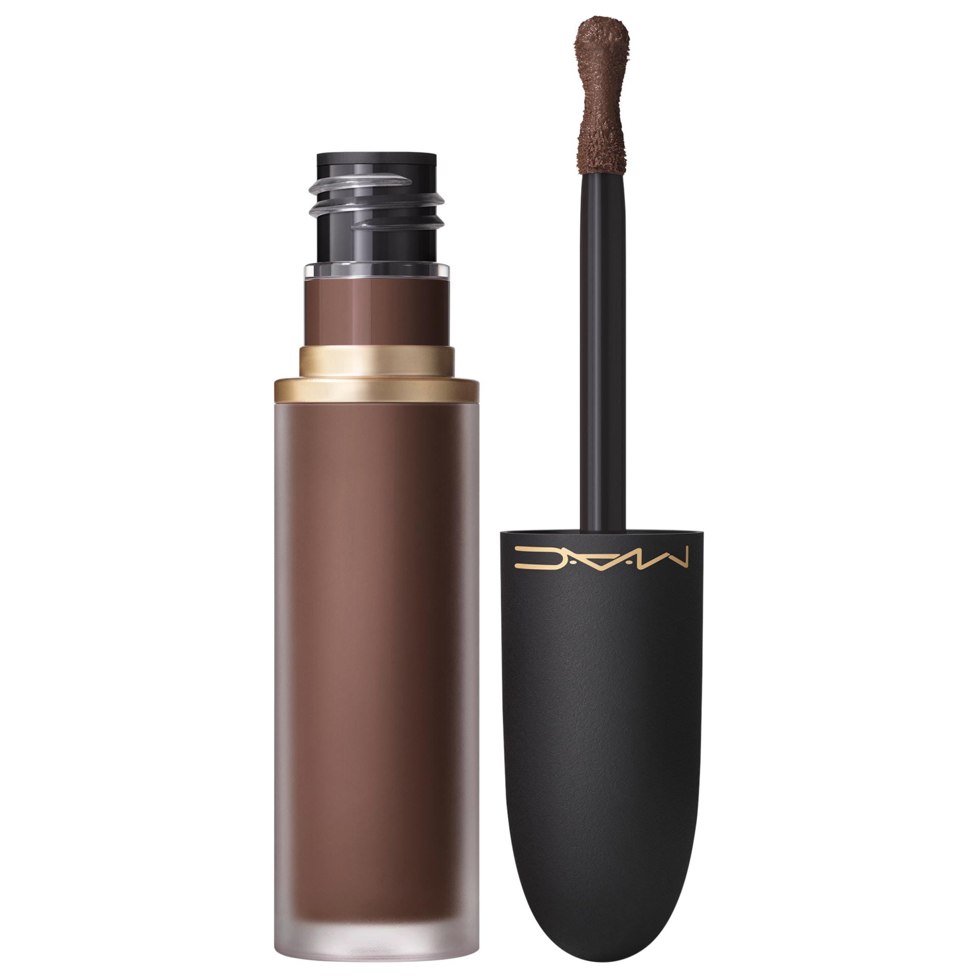 MAC Cosmetics Powder Kiss Lip & Cheek Matte Liquid Mousse Buffiest 0.17 oz/5 mL