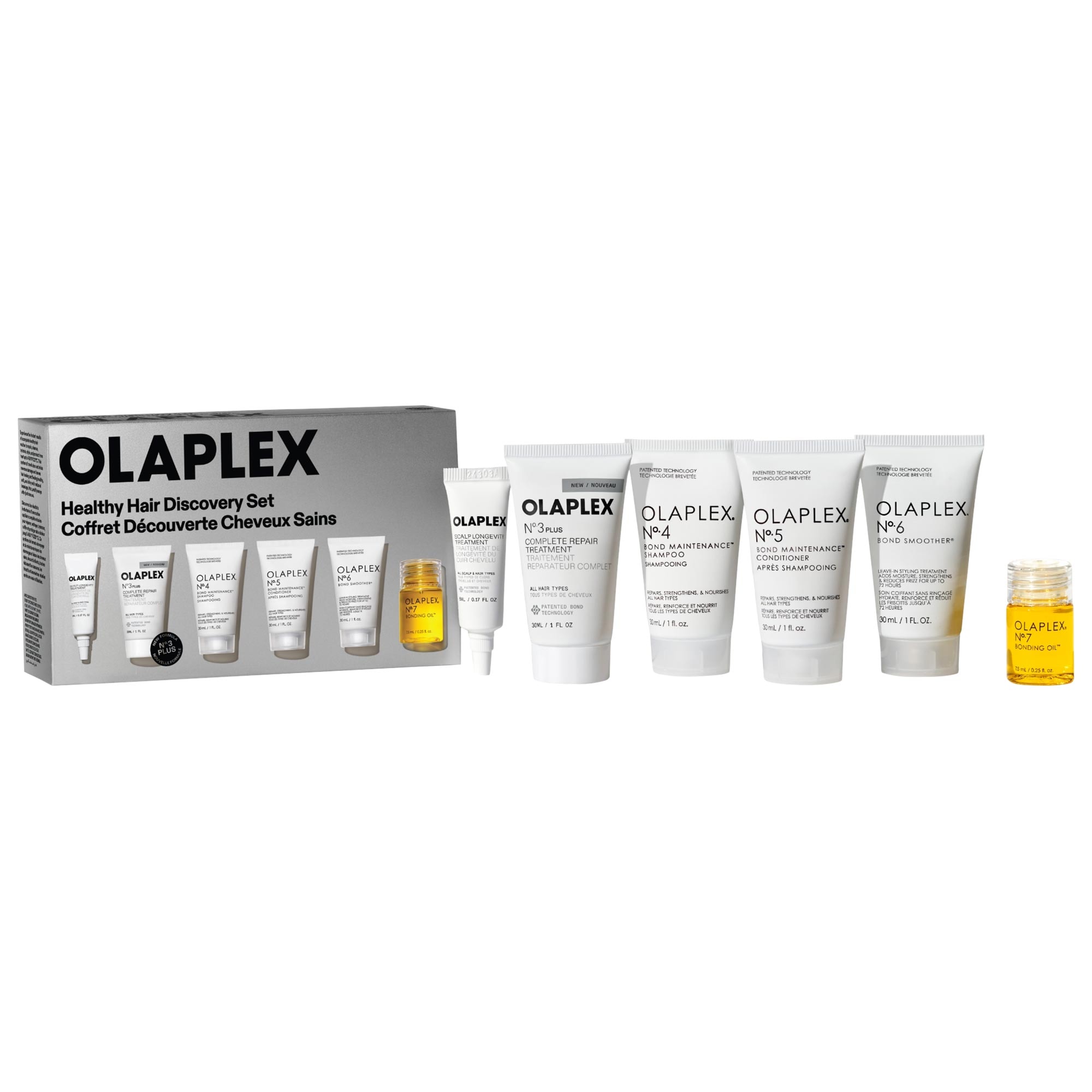 Healthy Hair Shampoo, Conditioner, and Oil Discovery Set - Olaplex