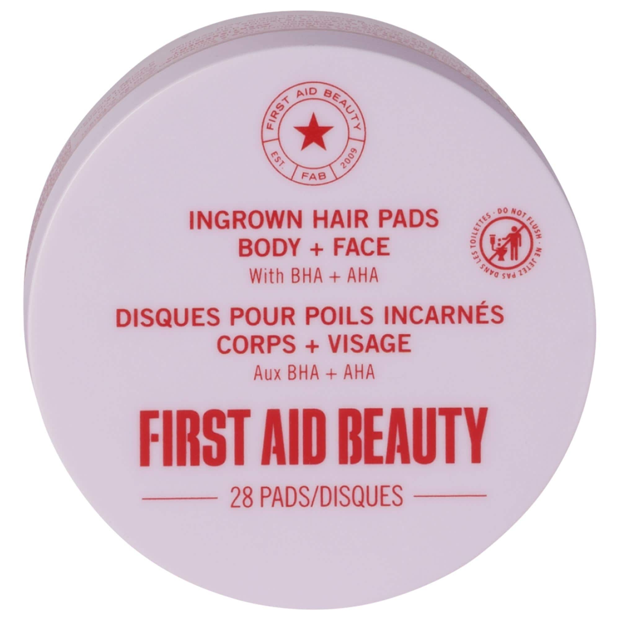 First Aid Beauty 'Ingrown Hair Pads with AHA + BHA for Body Face'