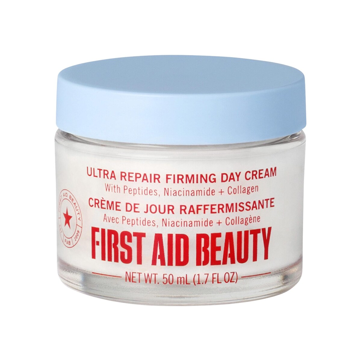 First Aid Beauty Ultra Repair Firming Day Cream with Peptides, Niacinamide + Collagen