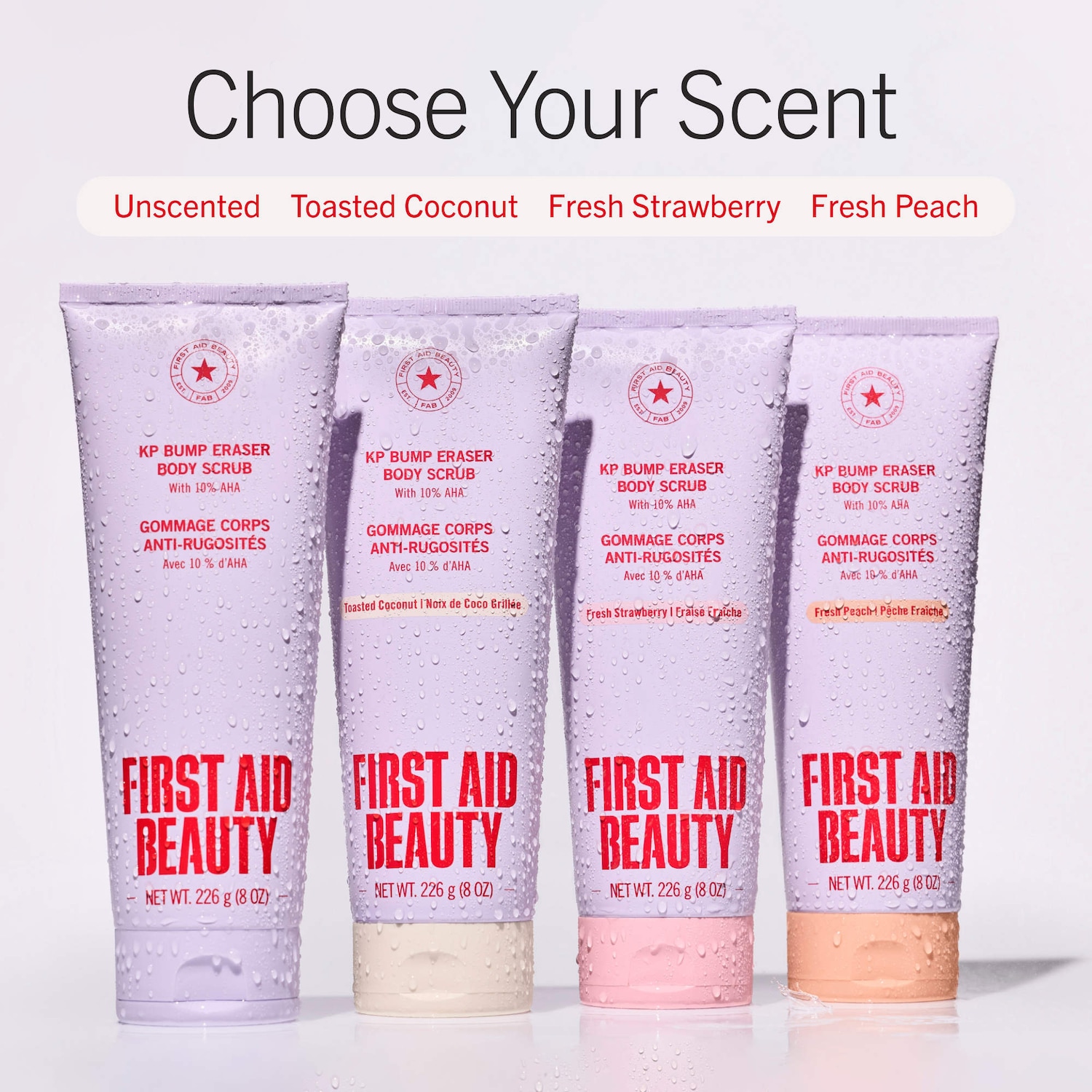 Exfoliant pour le corps KP Bump Eraser avec 10 % d’AHA cibler la kératose pilaire