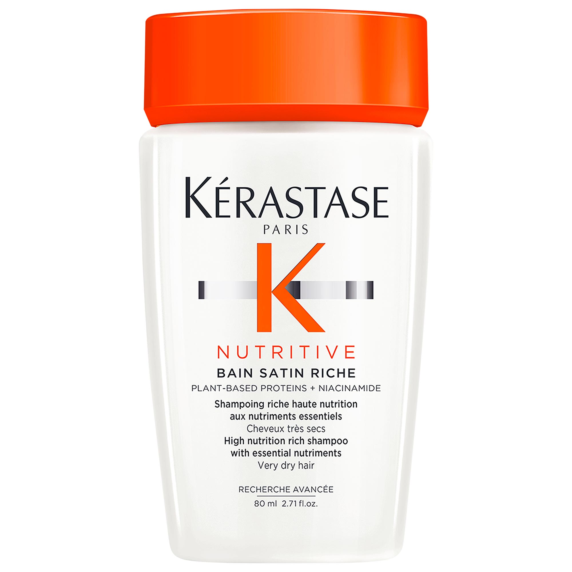 Kérastase Mini Nutritive Hydrating Shampoo for Medium to Thick Dry Hair 2.71 oz/80ml