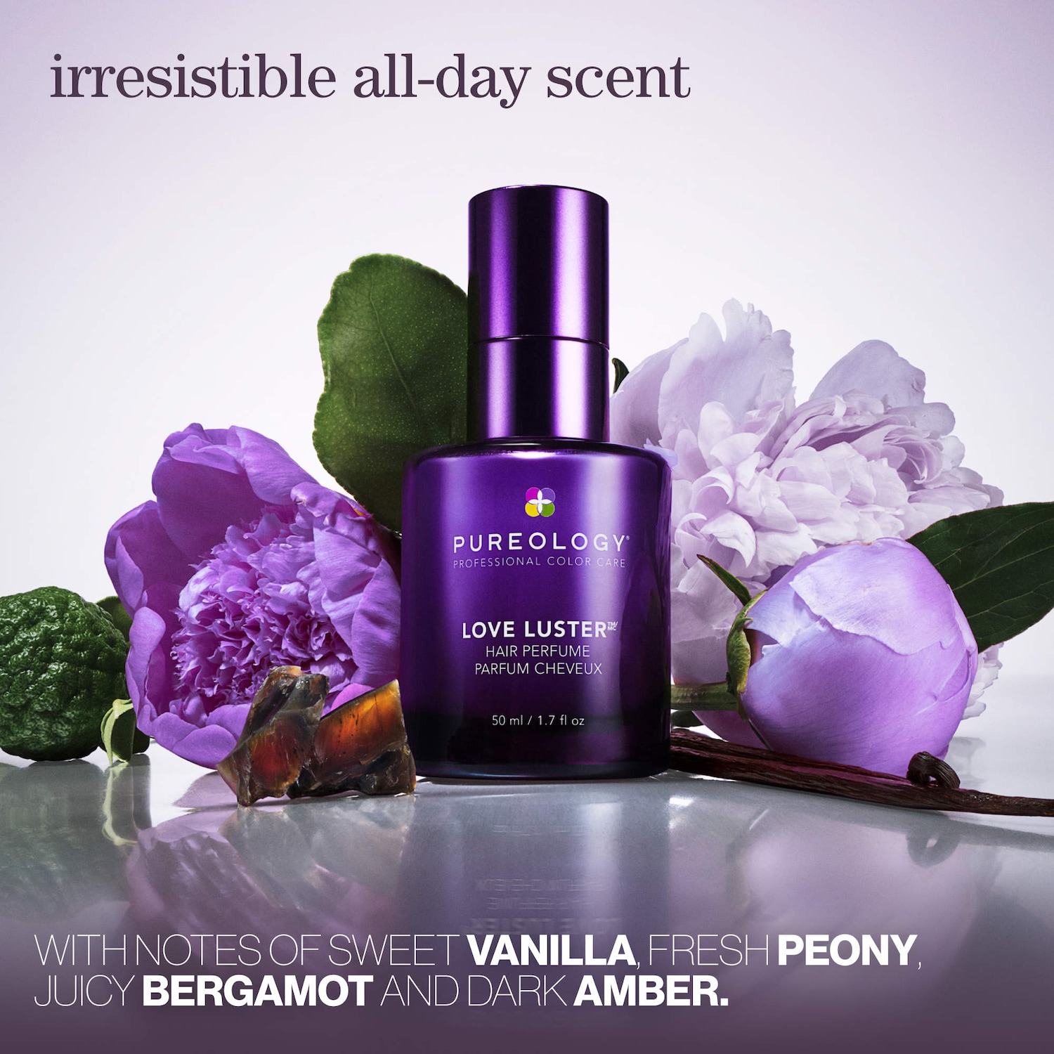 Mini Love Luster Peony & Vanilla Hair Perfume - Pureology | Sephora