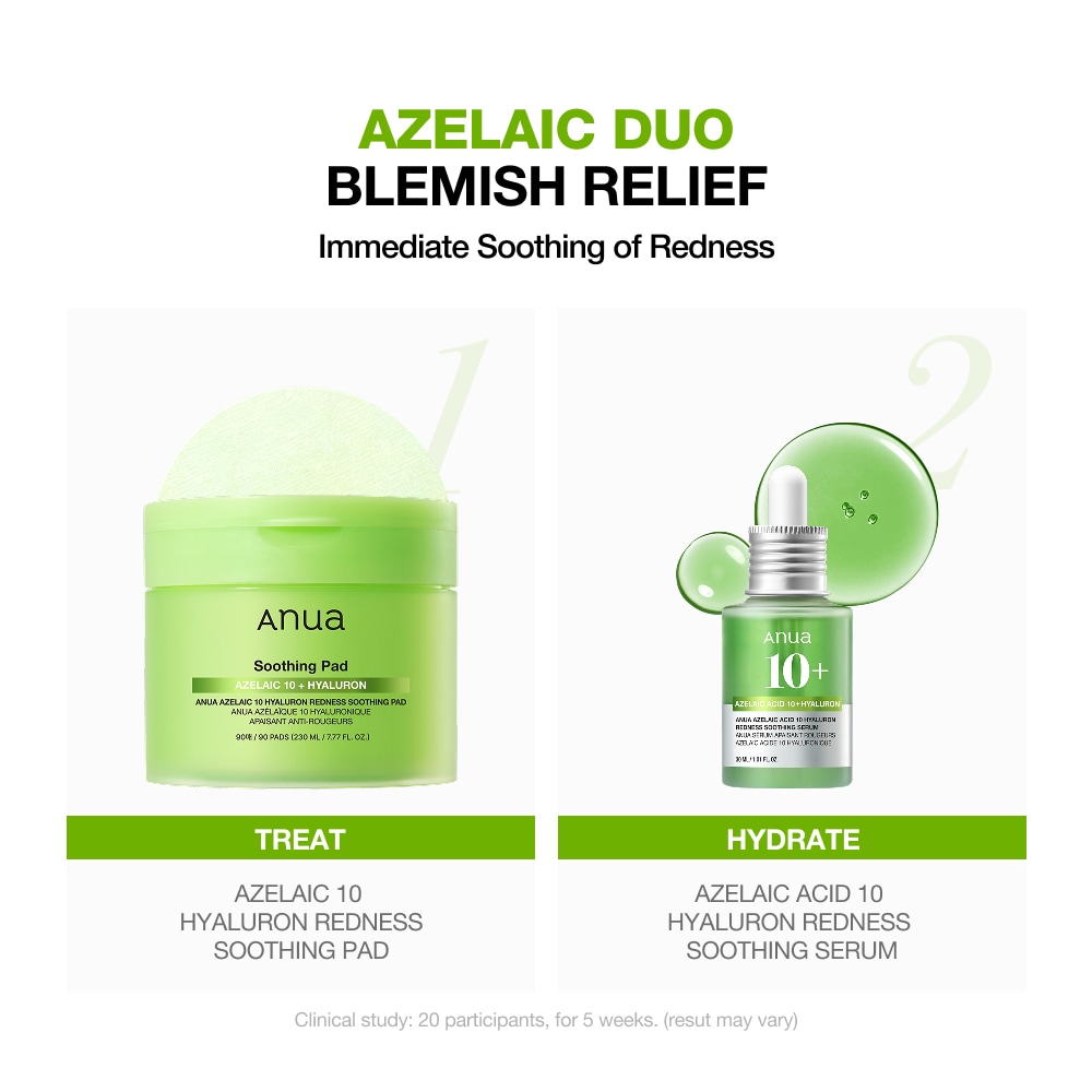 Azelaic Acid 10 Hyaluron Redness Soothing Serum - Anua | Sephora