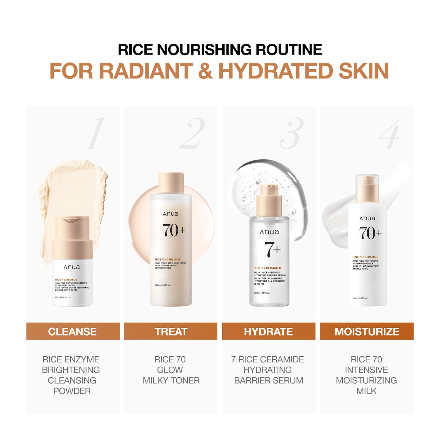 7 Rice Ceramide Hydrating Barrier Serum - Anua | Sephora