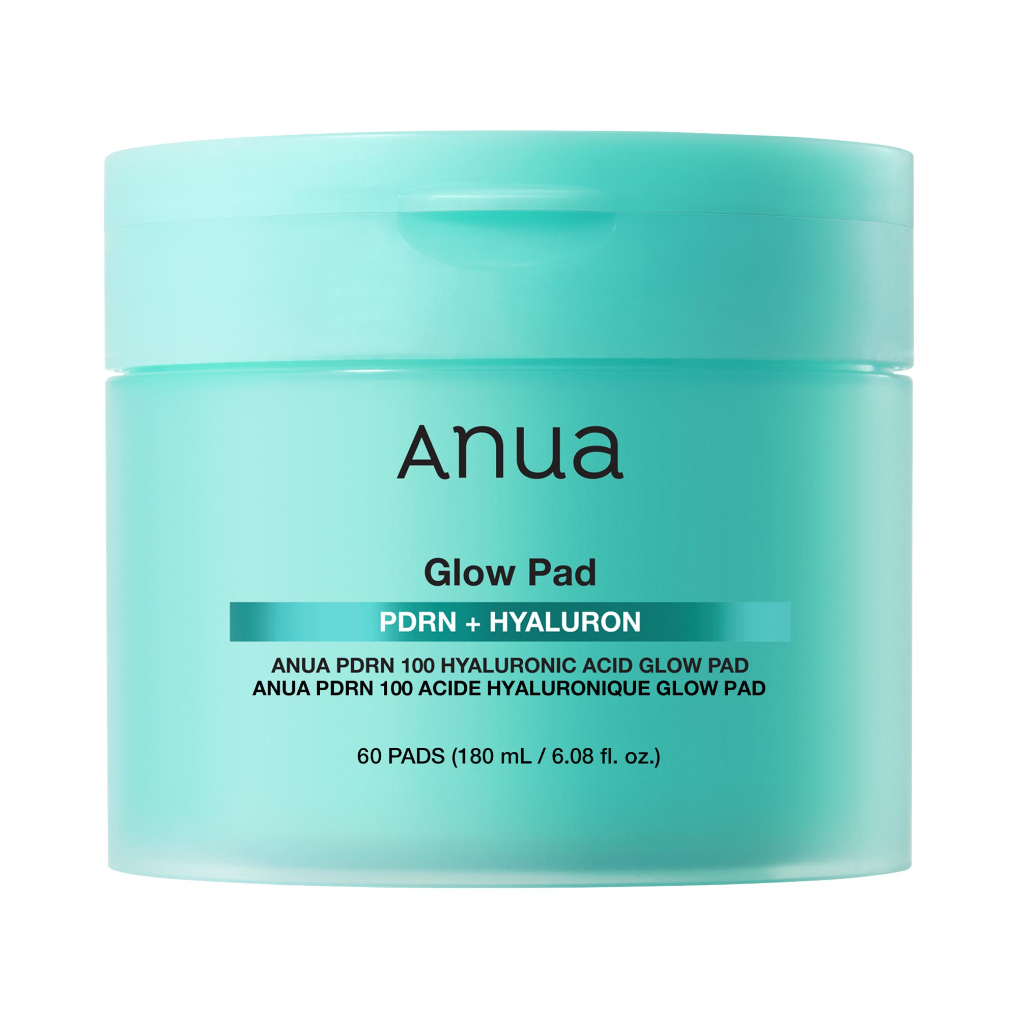 Anua PDRN 100 Hyaluronic Acid Glow Pads 6.08 oz/180 ml