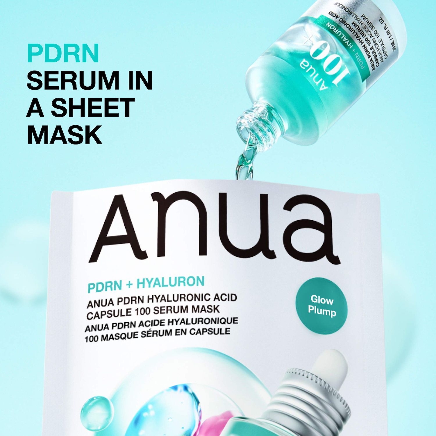 PDRN Hyaluronic Acid Capsule 100 Serum Mask - Anua | Sephora