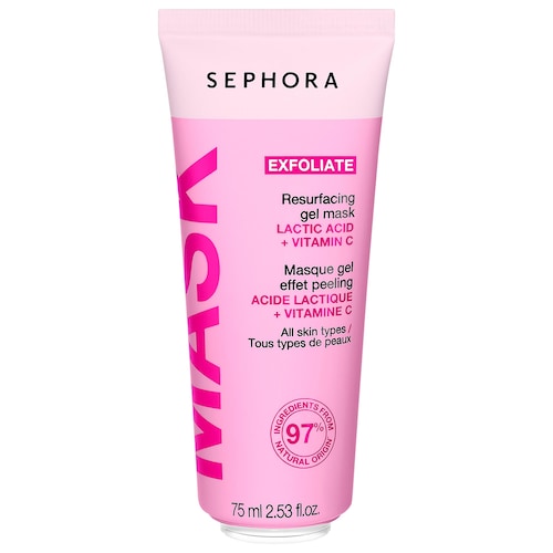 Обновляющая гель-маска Sephora Collection Exfoliate с молочной кислотой и витамином C