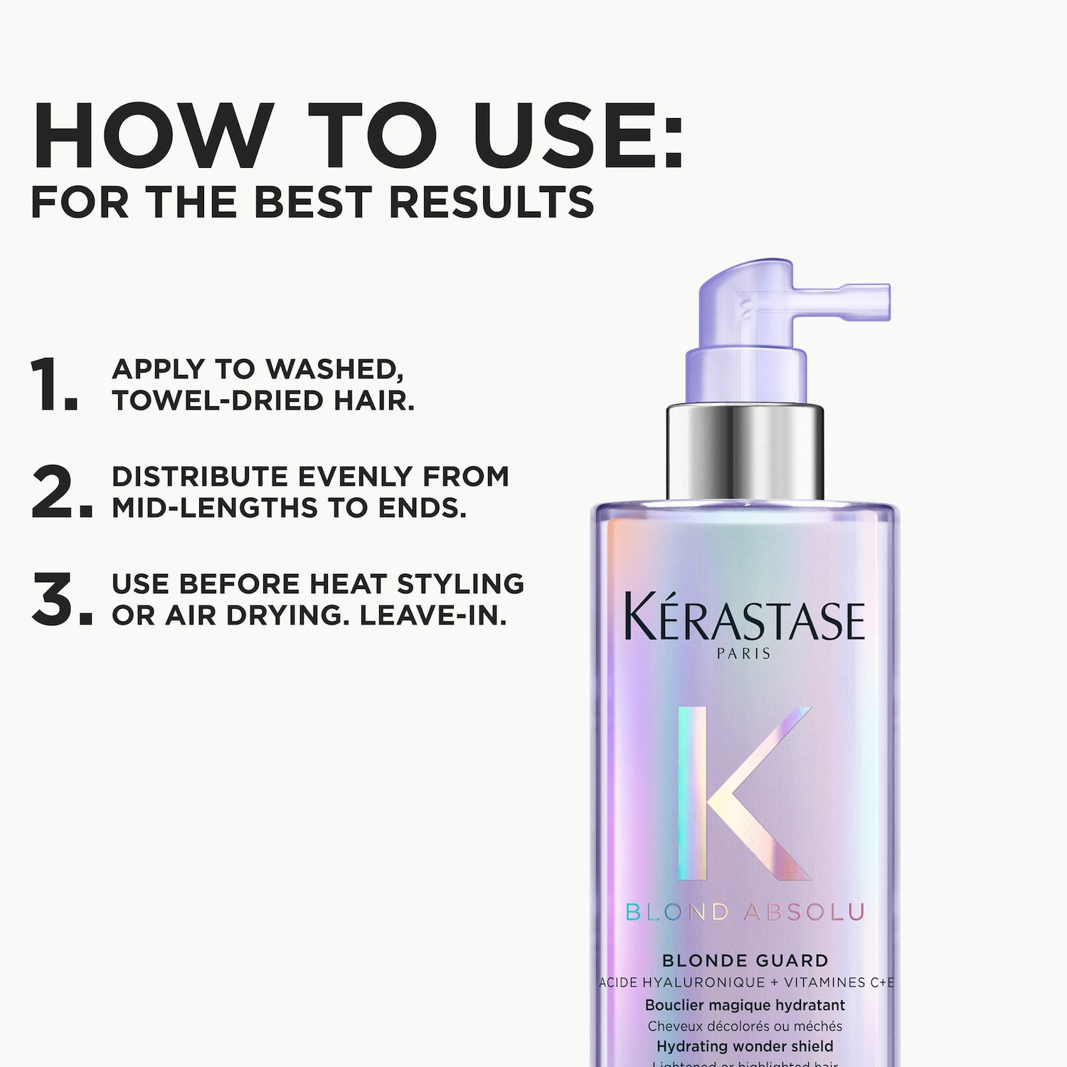 Mini Blond Absolu Blonde Guard Hydrating Leave-In Conditioner