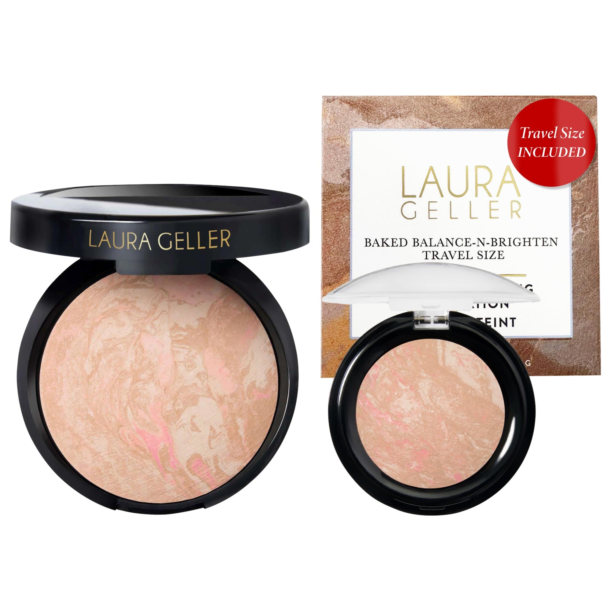 Balance and Brighten Color Correcting Baked Powder Foundation