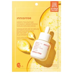 Vitamin C Brightening Serum-Infused Mask for dark spots