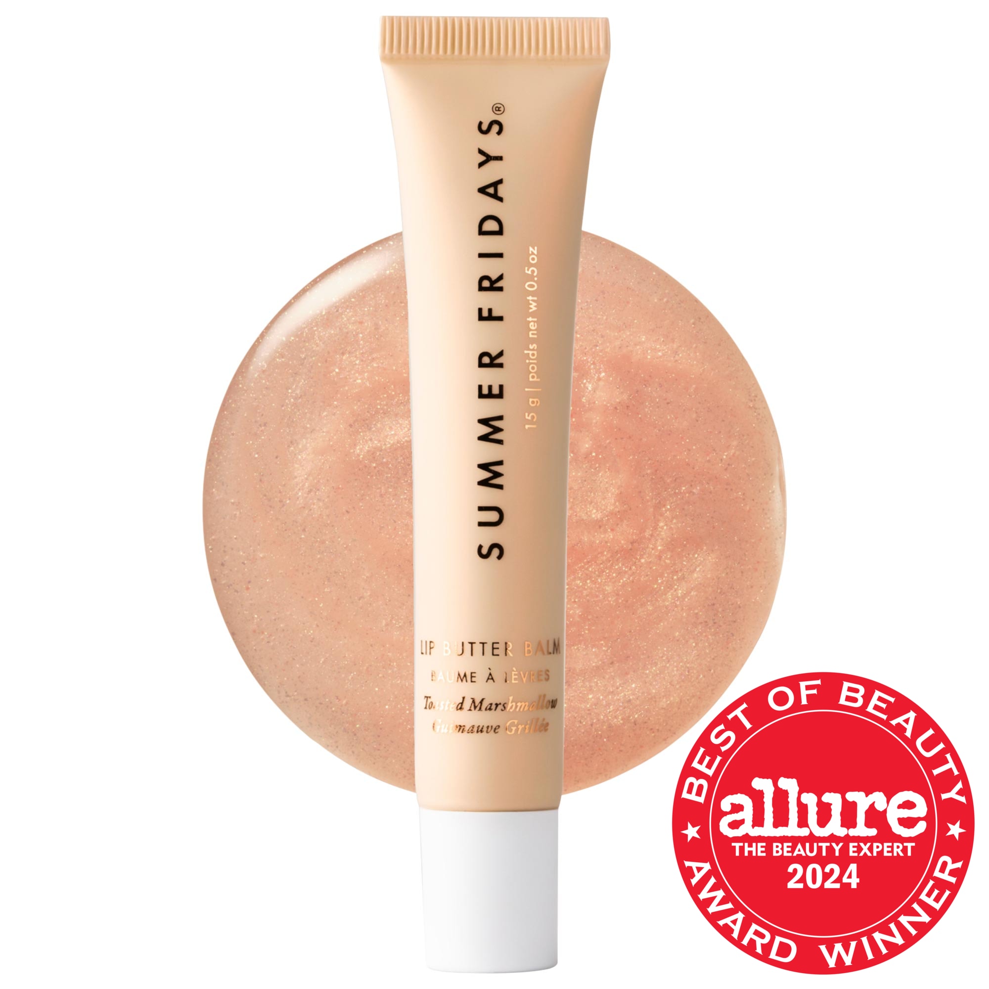 Summer Fridays Lip Butter Balm Treatment for Hydration + Nourishing Shine