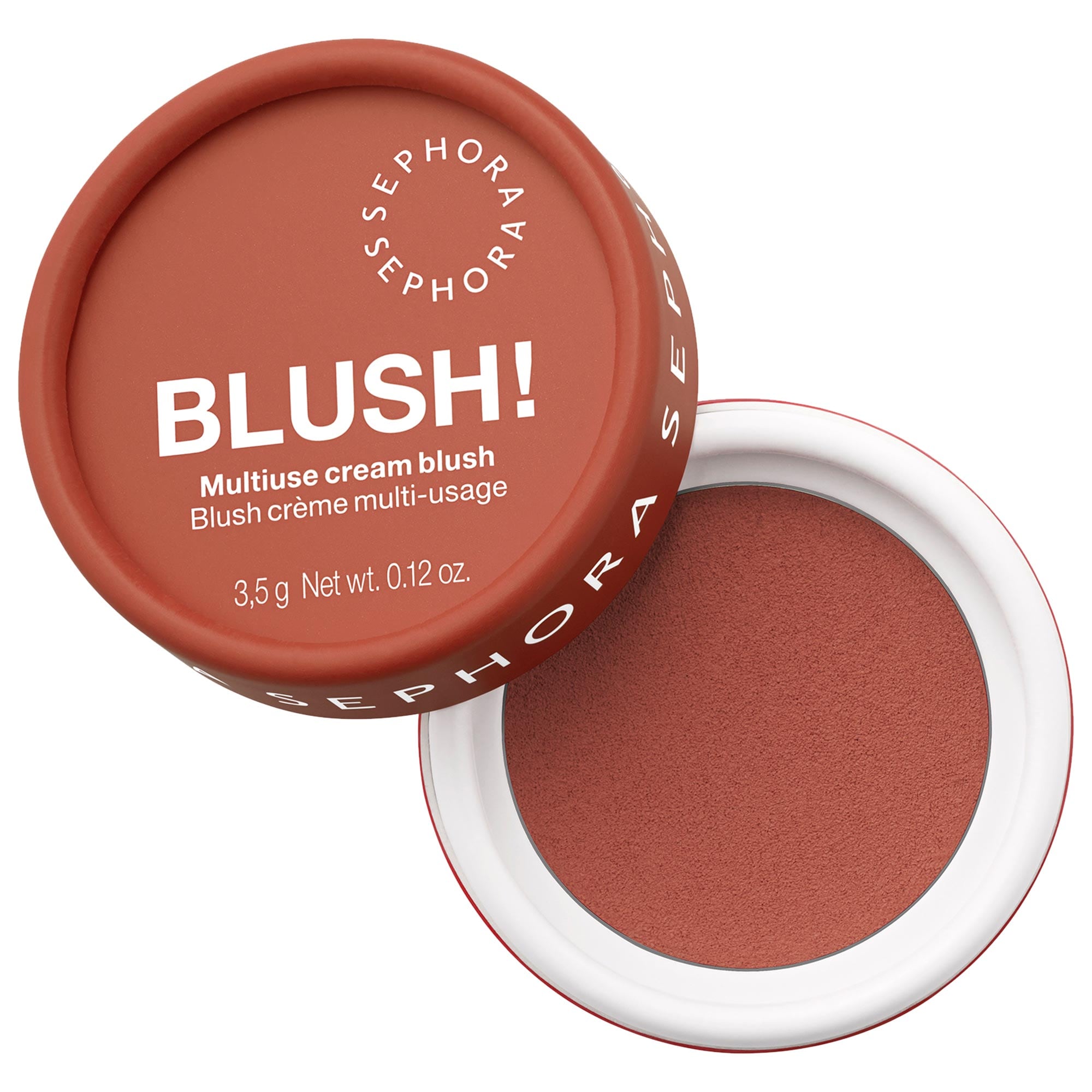 SEPHORA COLLECTION Blush! Multiuse Cream Blush 01 Crunchy Almond 0.12 oz/3.5 g