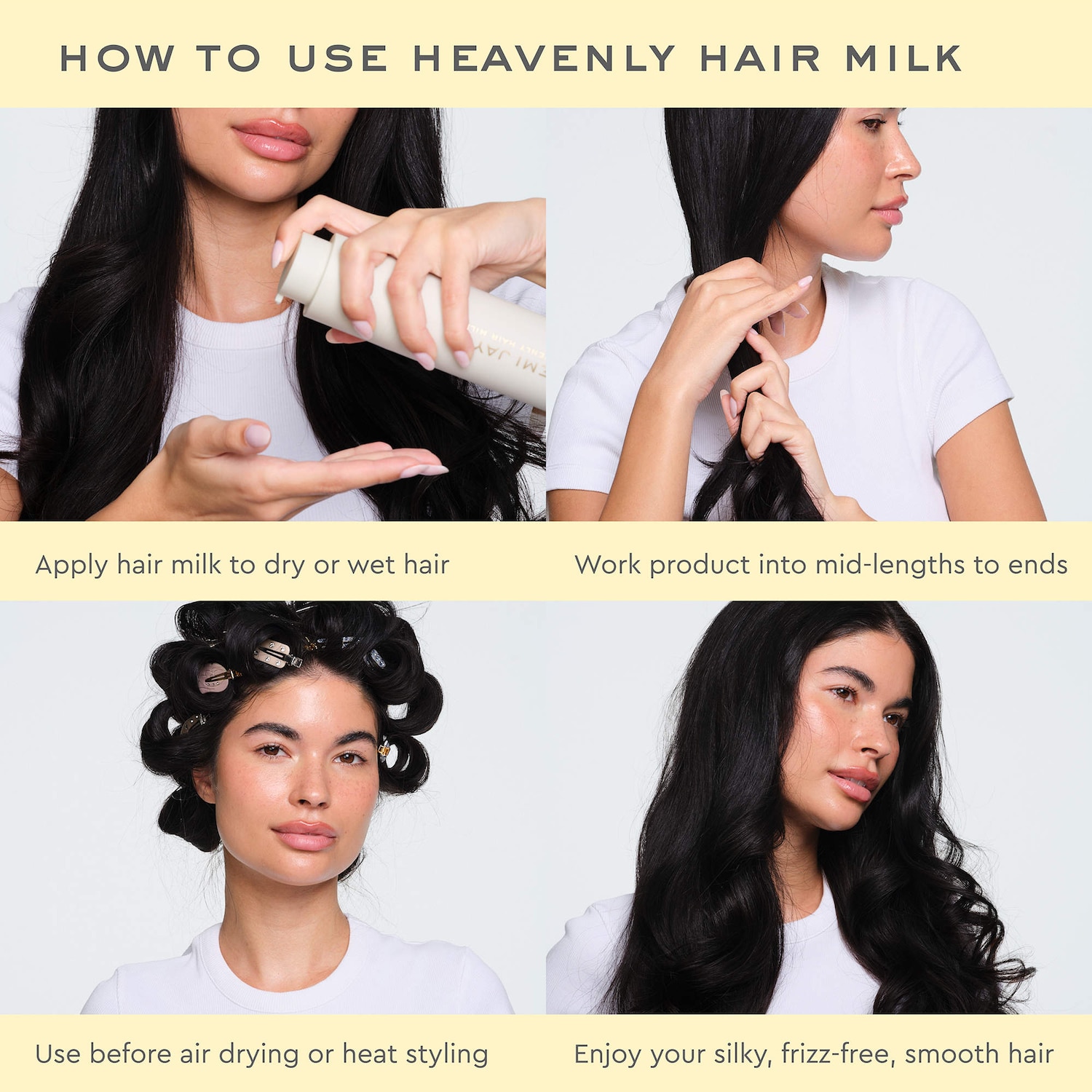Mini Heavenly Hair Milk™ Vanilla Leave-In Conditioner Hair