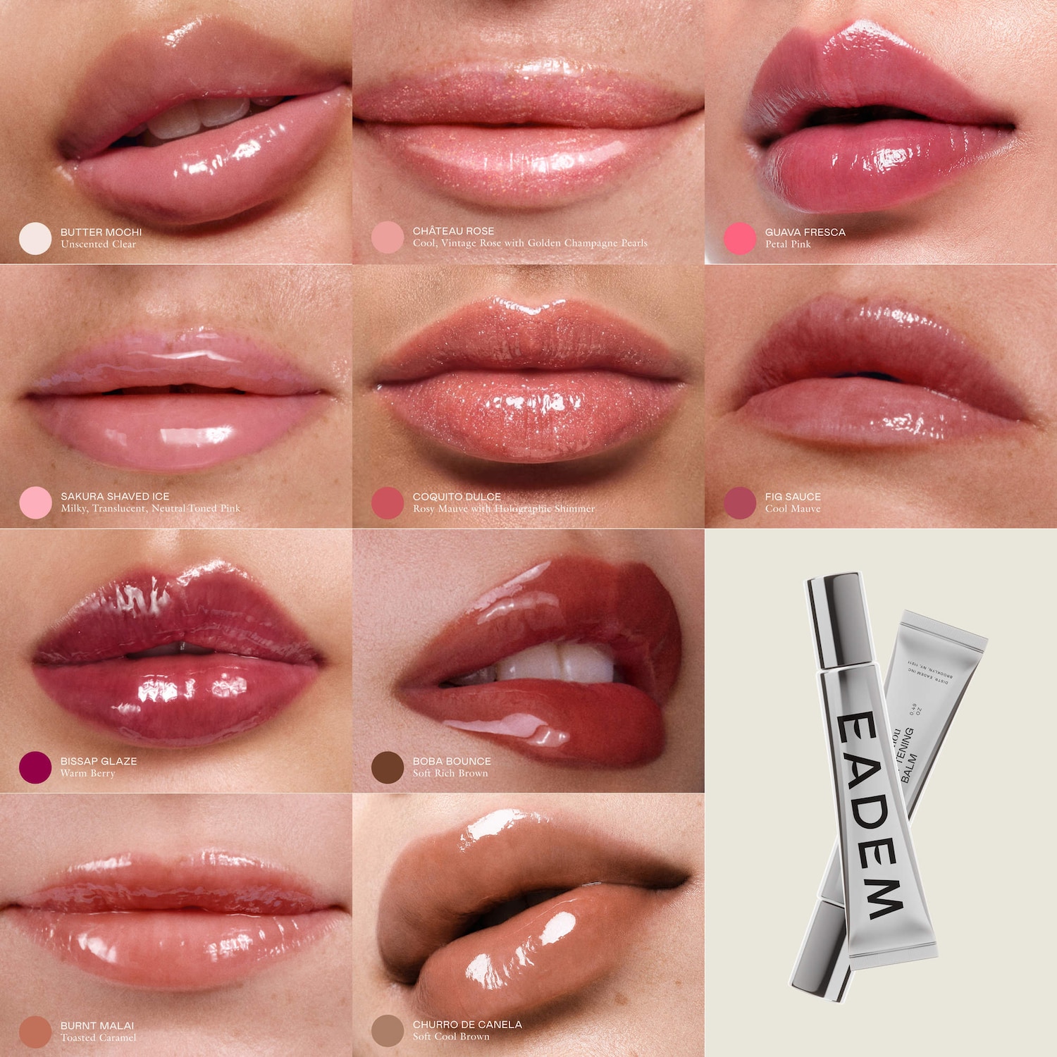 Le Chouchou Softening + Smoothing Peptide Daily Lip Balm - EADEM