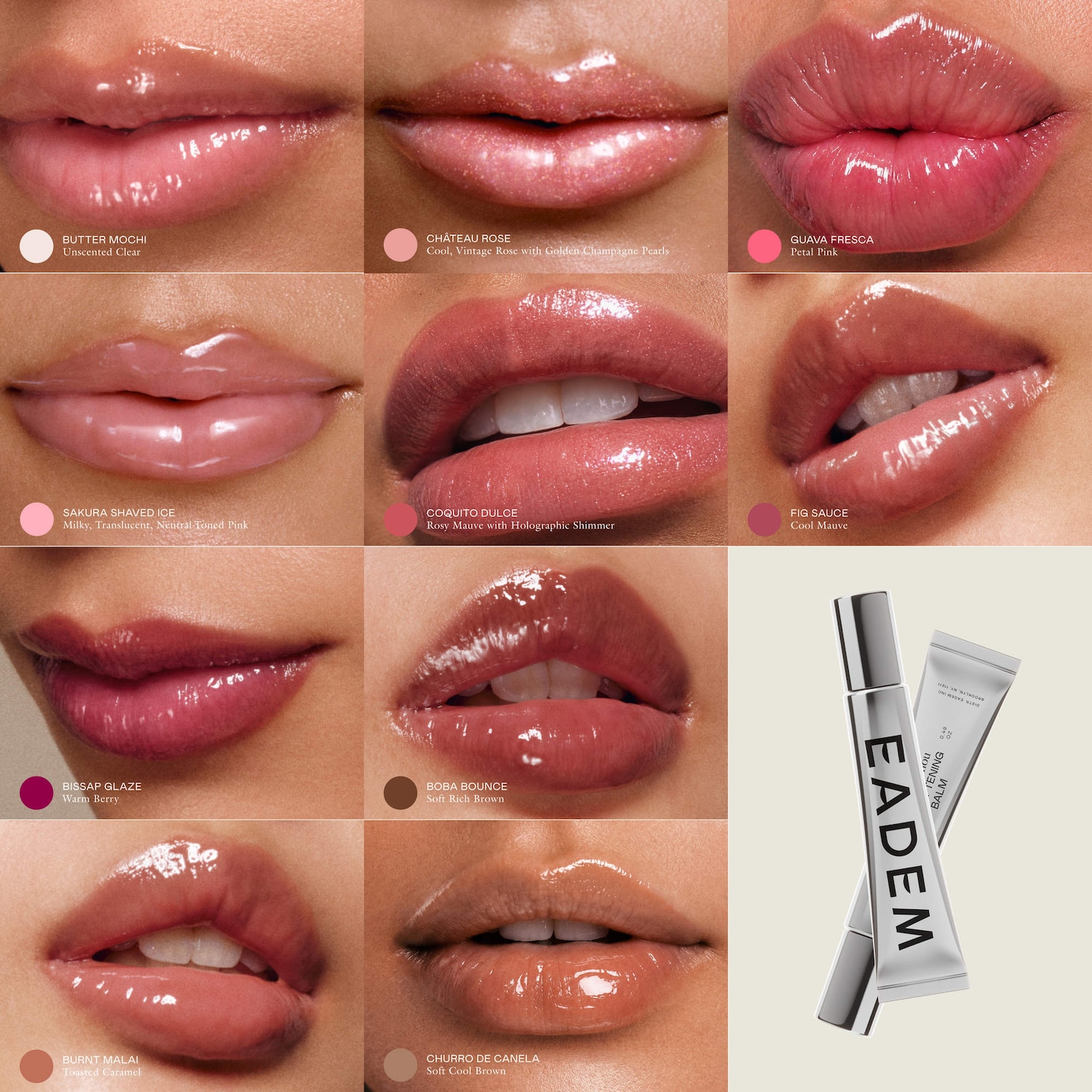 Le Chouchou Softening + Smoothing Peptide Daily Lip Balm - EADEM