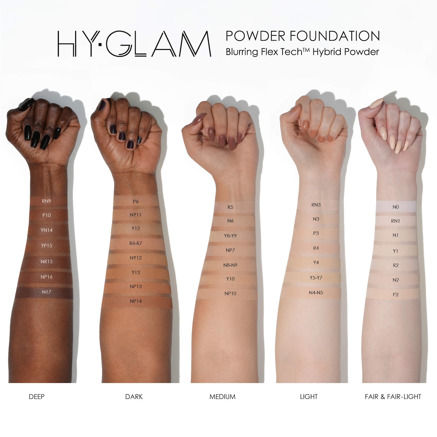 NATASHA DENONA Hy-Glam Powder Foundation