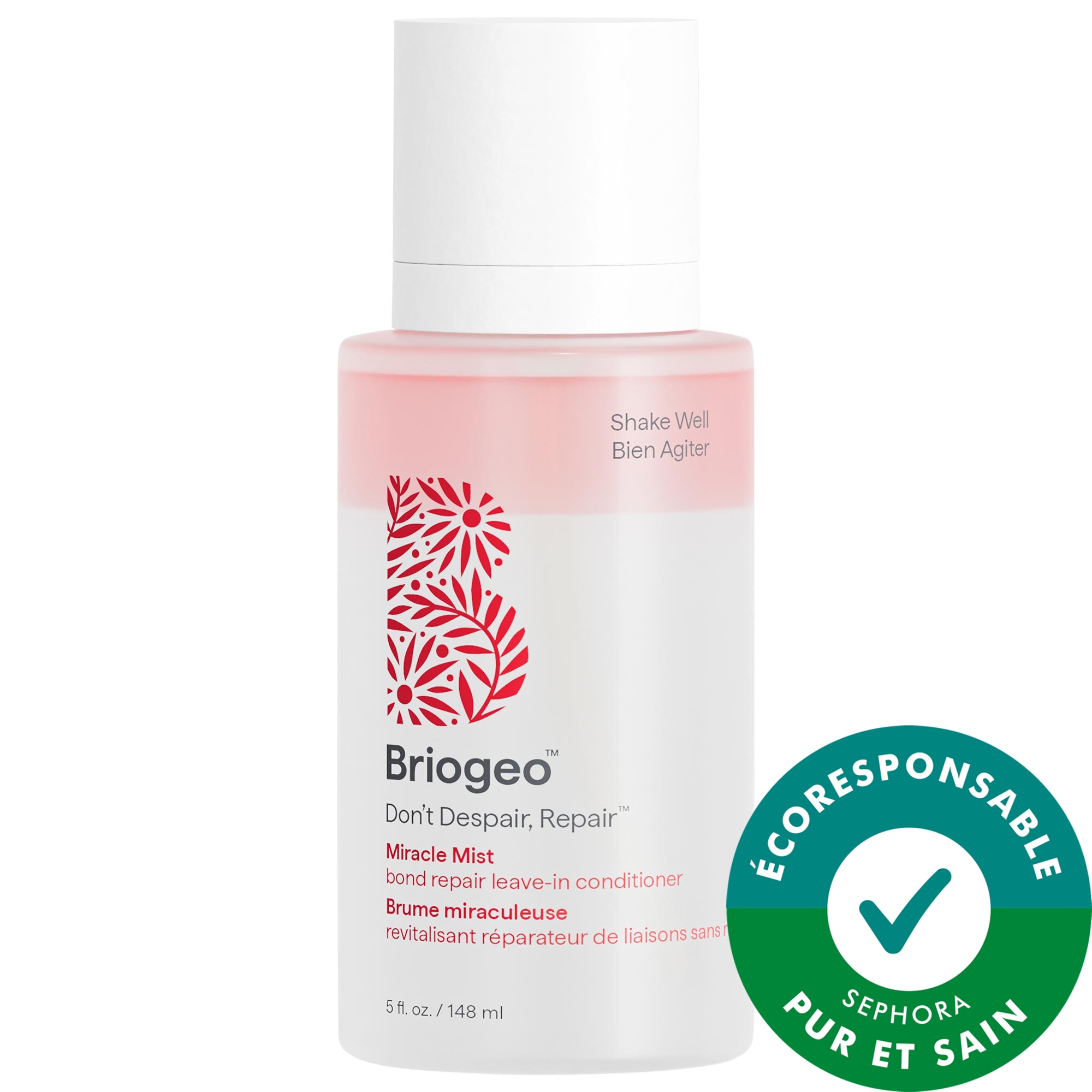 Briogeo Don't Despair, Repair!™ Revitalisant sans rinçage réparateur Miracle Mist 5 fl oz/148 ml