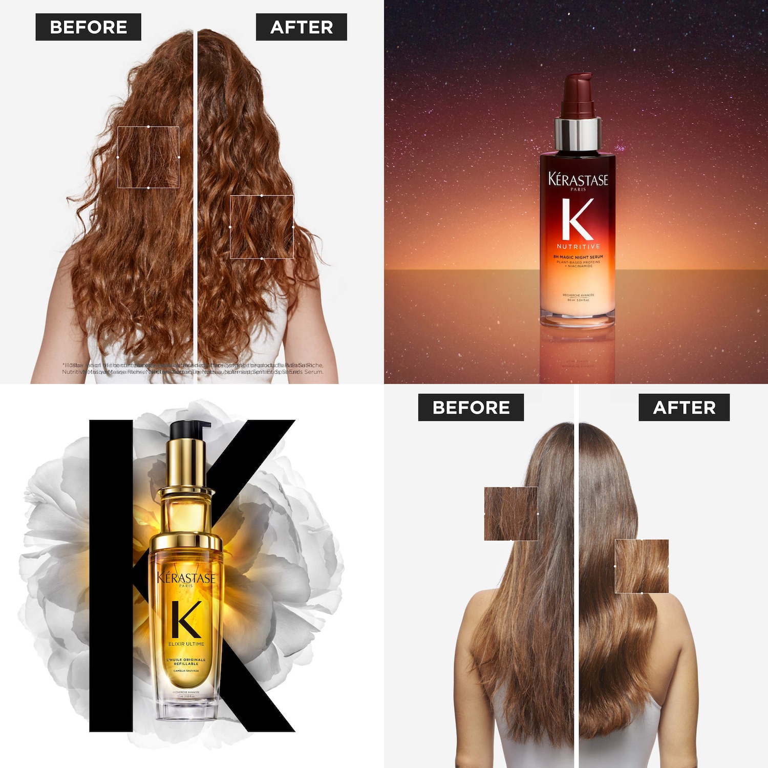 Kérastase - Brandclub - Mini Elixir Ultime Hair Oil & 8H Magic