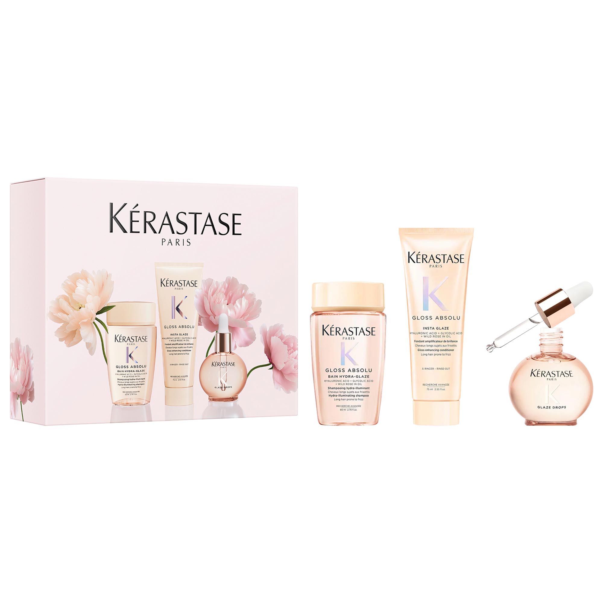 Gloss Absolu Anti-Frizz Hair Essentials Gift Set - Kérastase