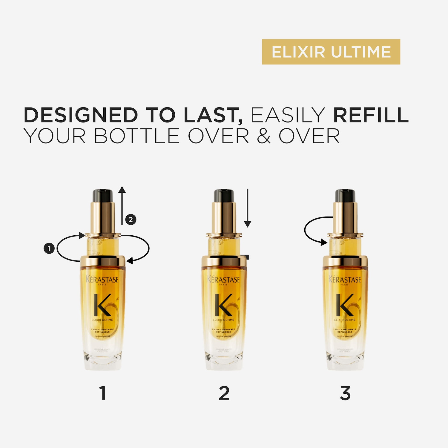 Elixir Ultime Hair Oil Duo Hair Gift Set - Kérastase | Sephora