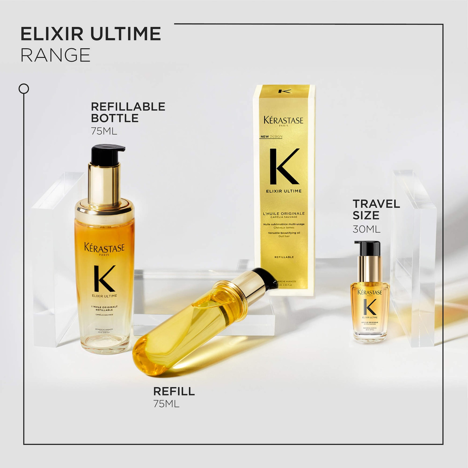 Elixir Ultime Hair Oil Duo Hair Gift Set - Kérastase | Sephora