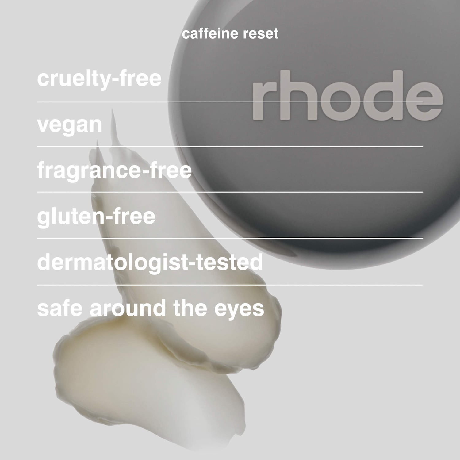 Caffeine Reset Sculpting Cream Mask - rhode | Sephora