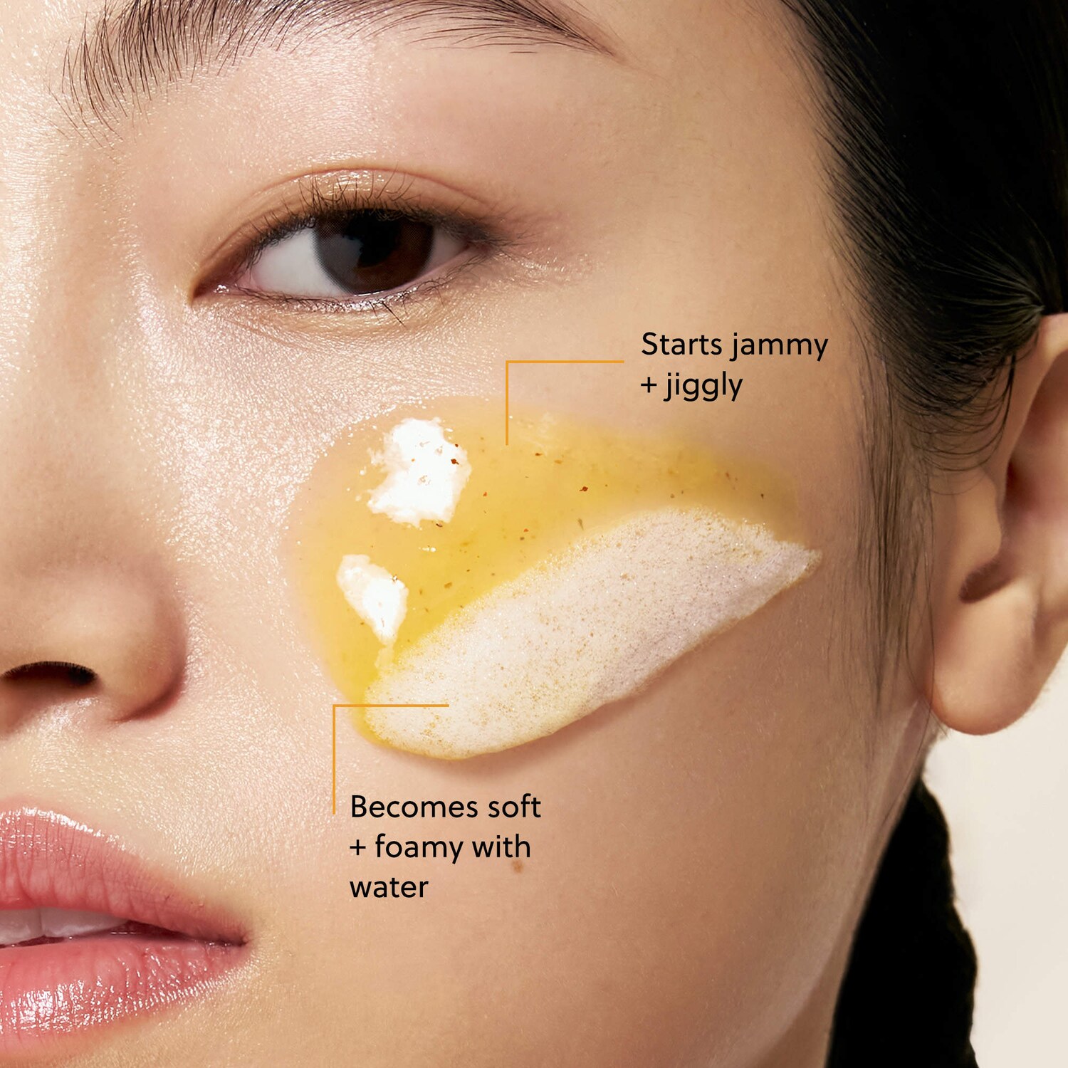 Yuja Brightening 2-in-1 Mask to Foam Cleanser with Vitamin C +