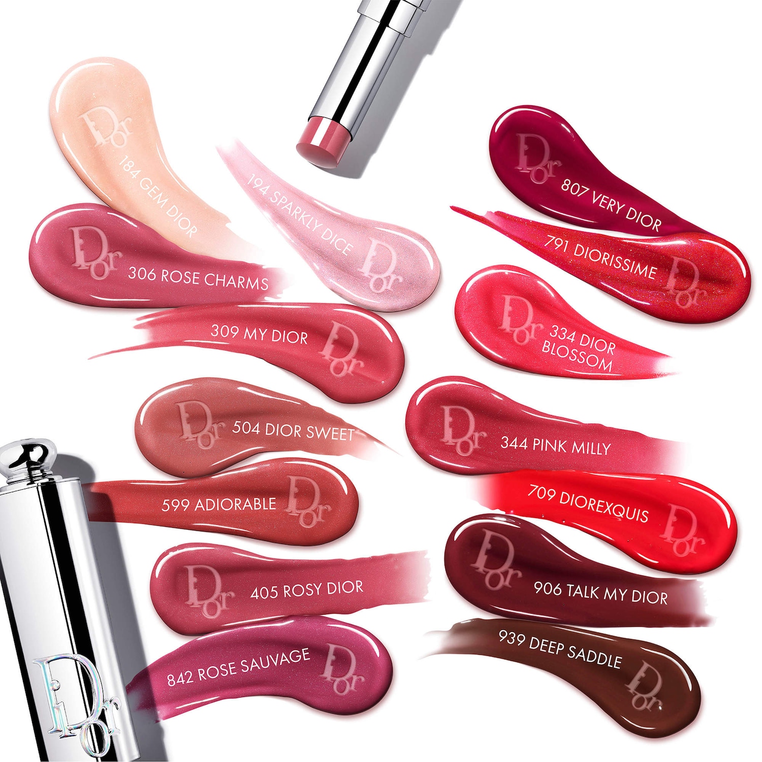 Dior Addict Glass Lipstick Ultra-Shine Hydrating Lip Gloss Stick