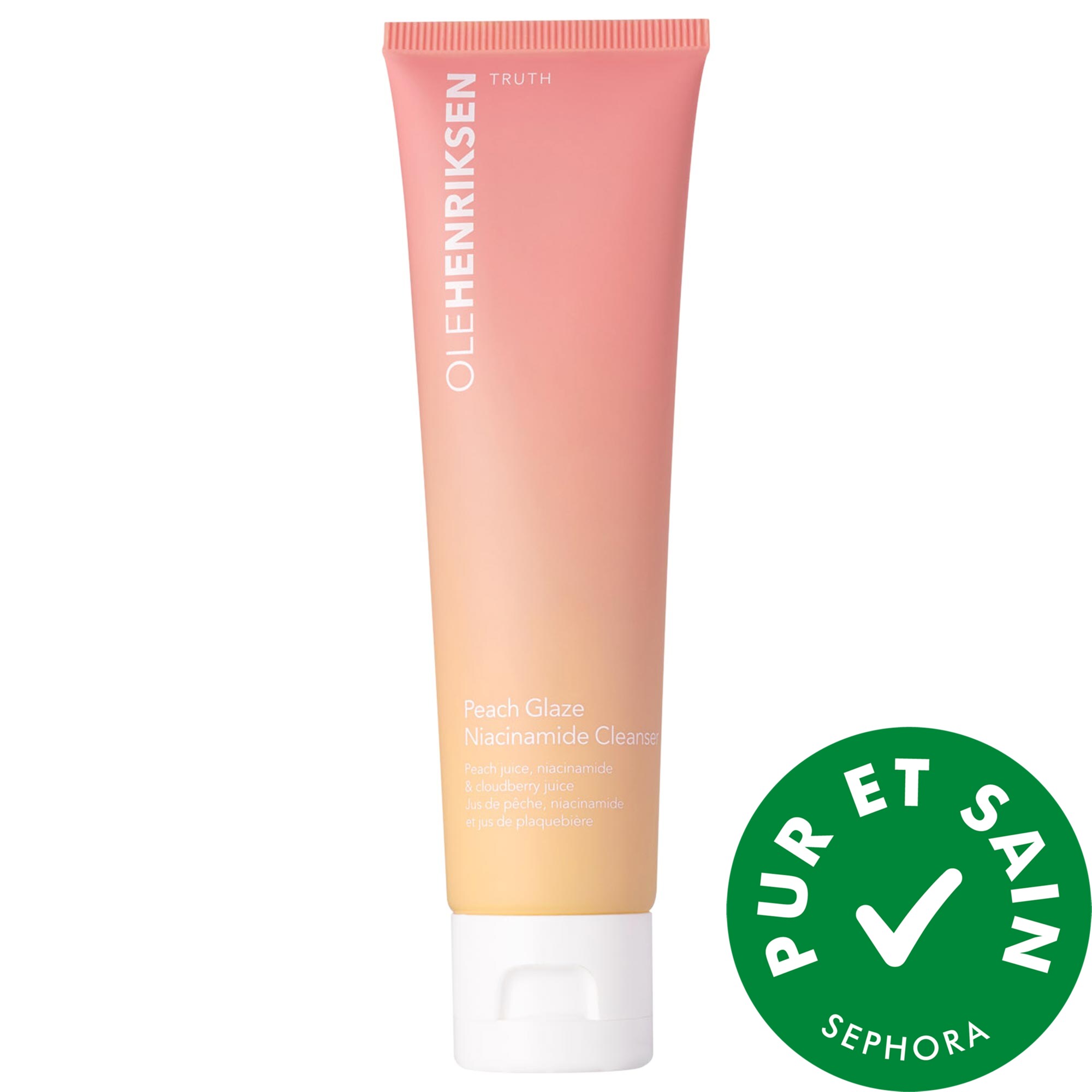OLEHENRIKSEN Mininettoyant avec niacinamide à 2 % Peach Glaze 2 oz/60 ml