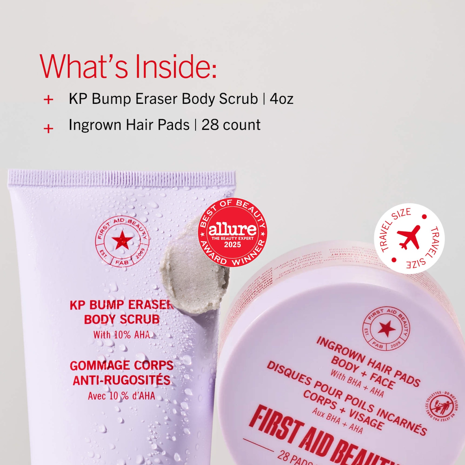 Smooth Skin Body Bestsellers Body Care Duo with KP Scrub - First